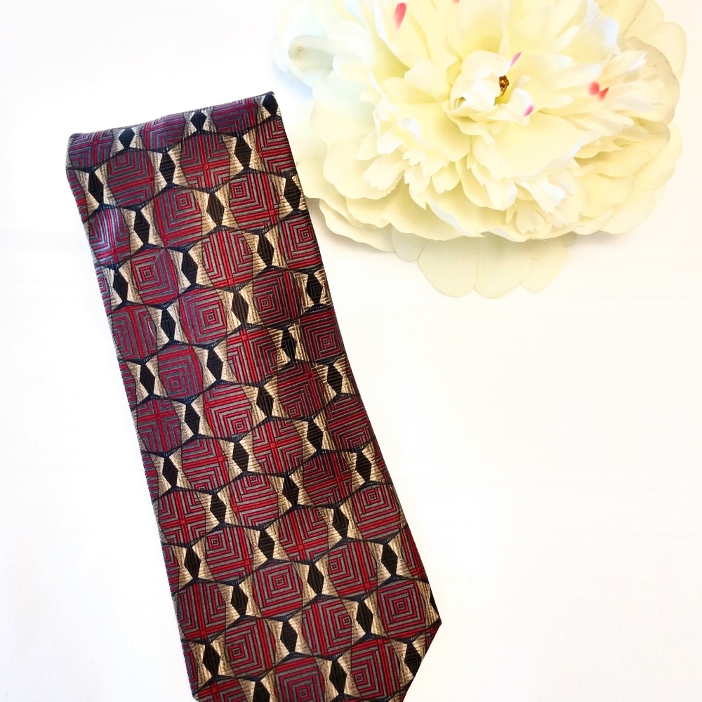 Robert Talbott handsewn Geometric Best of Class Neck Tie